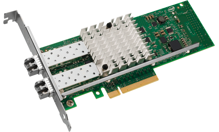 Сетевая карта Intel X520-SR2, 2xLC, 10 Гб/с