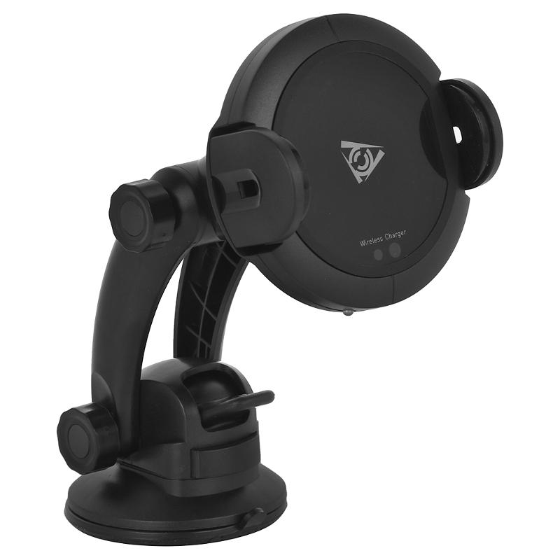 

Беспроводное зарядное устройство Qcyber Mobile AUTOMATIC, черный, универсальное (QM-03-001DV01), Mobile AUTOMATIC
