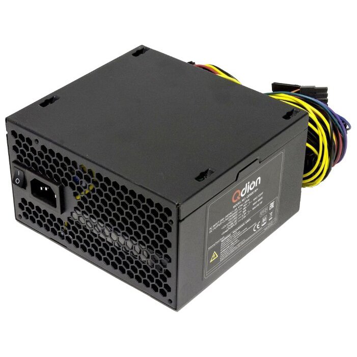 

Блок питания 700 Вт ATX Qdion QD-700PNR 80+, 120 мм, 80 Plus, QD-700PNR 80+