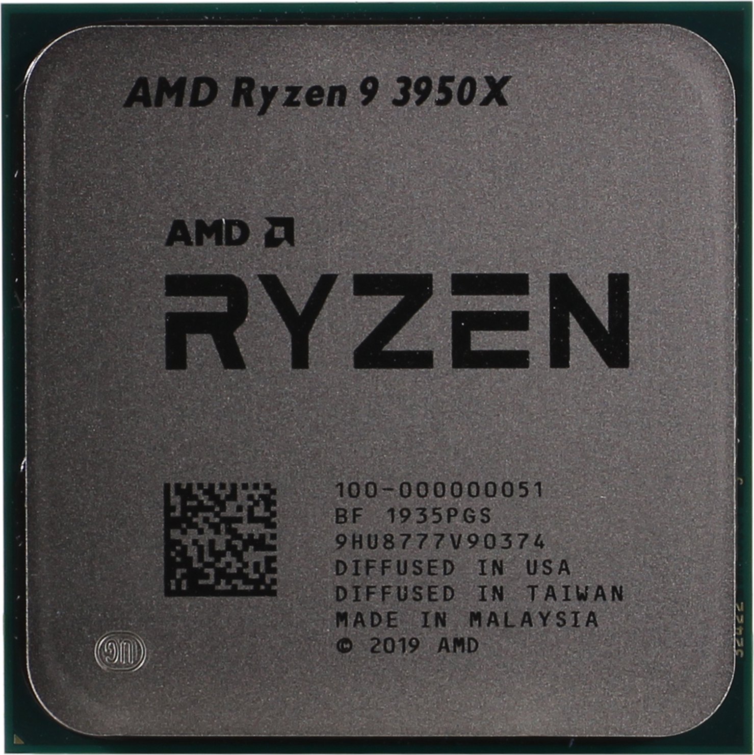 

Процессор AMD Ryzen 9-3950X Matisse, 16C/32T, 3500MHz 64Mb TDP-105 Вт SocketAM4 tray (OEM) (100-000000051), 3950X