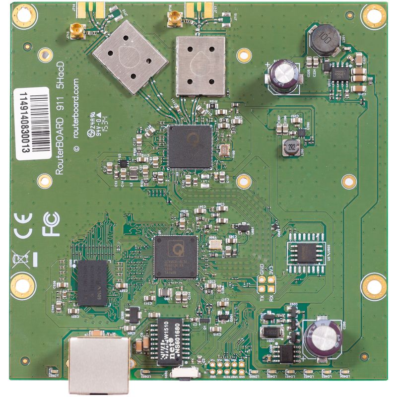 

Системная плата MikroTik 911 Lite5 ac, 650Mhz CPU, 64Mb RAM, 1xLAN, WiFi 5GHz 802.11a/n/ac, RouterOS L3 (RB911-5HacD), 911 Lite5 ac