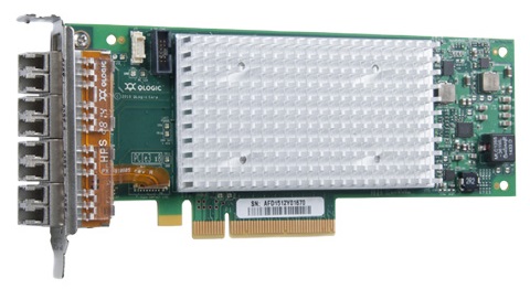 

Адаптер FC QLogic QLE2694L-CK, 4xFC, 16 Гб/с, PCI-Ex8, Retail, QLE2694L-CK