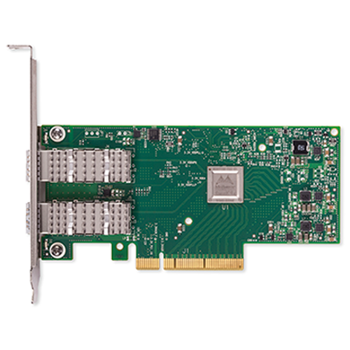 Сетевая карта Mellanox ConnectX-4 Lx EN, 2xSFP28, 25 Гб/с, PCI-Ex8, Retail (MCX4121A-ACAT)