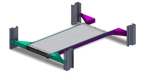 

Комплект для монтажа Mellanox MTEF-KIT-E, 1U для SN2100/SN2010, MTEF-KIT-E
