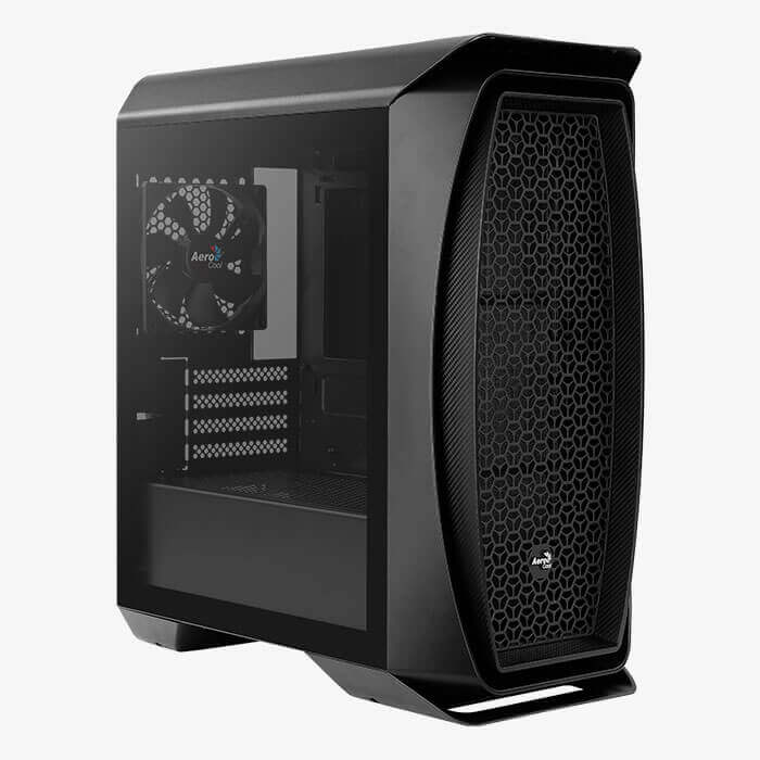 Корпус AeroCool Aero One Mini-G-BK-v1, mATX, Mini-Tower, 2xUSB 3.0, черный, без БП (4710562752366)