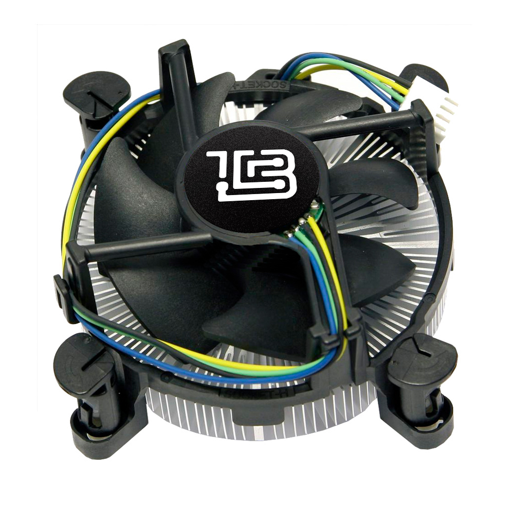 Кулер для процессора BaseTech Original, 80 мм, 2700rpm, 80 Вт (BT-ORIG-ALCU)