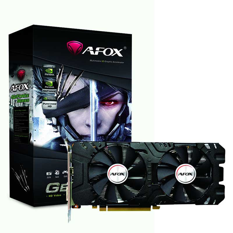 

Видеокарта AFOX NVIDIA GeForce GTX 1660, 6Gb DDR5, 128 бит, PCI-E, DVI, HDMI, DP, Retail (AF1660-6144D5H2)