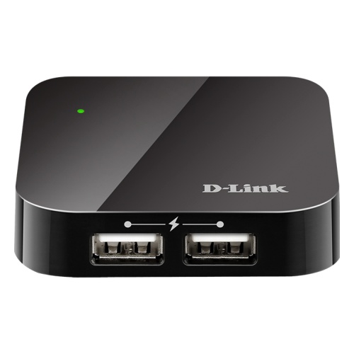 Концентратор D-Link DUB-H4, 4-port USB 2.0 Hub
