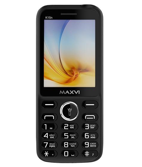 

Мобильный телефон MAXVI K15n, 2.8" TFT, Spreadtrum SC6531, 32Mb RAM, 32Mb, 2-Sim, 1400 мА·ч, micro-USB, черный, K15n