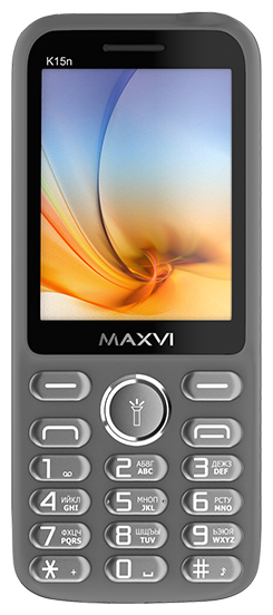 

Мобильный телефон Maxvi K15n 2.8", 320x240 TN, Spreadtrum SC6531, 32.8Mb RAM, 32.8Mb, BT Cam, 2-Sim, 1400mAh, micro-USB, серый, K15n