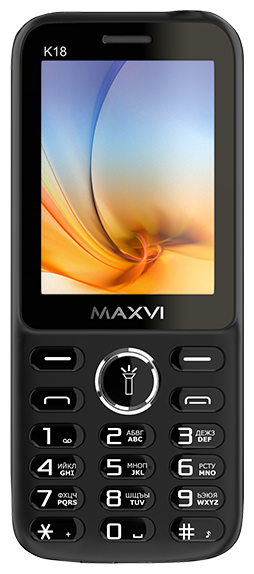 

Мобильный телефон MAXVI K18, 2.4" TFT, Spreadtrum SC6531, 32Mb RAM, 32Mb, 2-Sim, 800 мА·ч, micro-USB, черный, K18