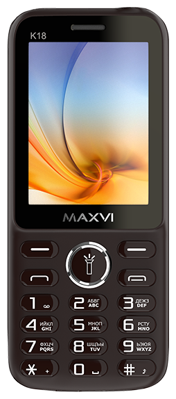 

Мобильный телефон MAXVI K18, 2.4" TFT, Spreadtrum SC6531, 32Mb RAM, 32Mb, 2-Sim, 800 мА·ч, micro-USB, коричневый, K18