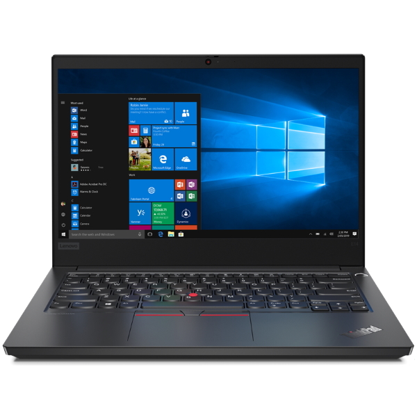 

Ноутбук Lenovo ThinkPad E14-IML 14" 1920x1080, Intel Core i7-10510U 1.8GHz, 16Gb RAM, 512Gb SSD, WiFi, BT, Cam, W10Pro, черный (20RA001BRT), E14-IML