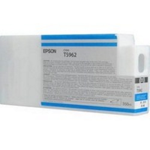 Картридж Epson T5962 (C13T596200), голубой, 350 мл
