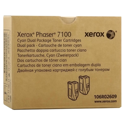 

Картридж лазерный Colortek СТ-106R02609 (106R02609), голубой, совместимый, для Xerox 7100