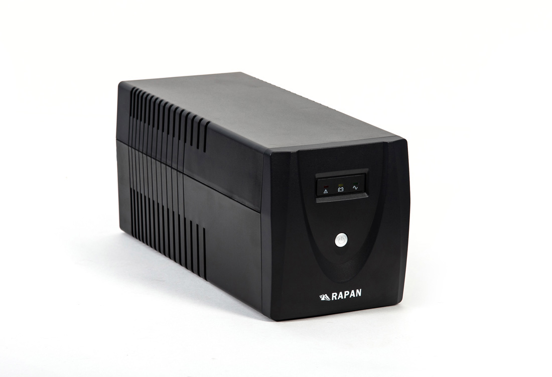ИБП БАСТИОН RAPAN-UPS 1000, 1000 В·А, 600 Вт, черный