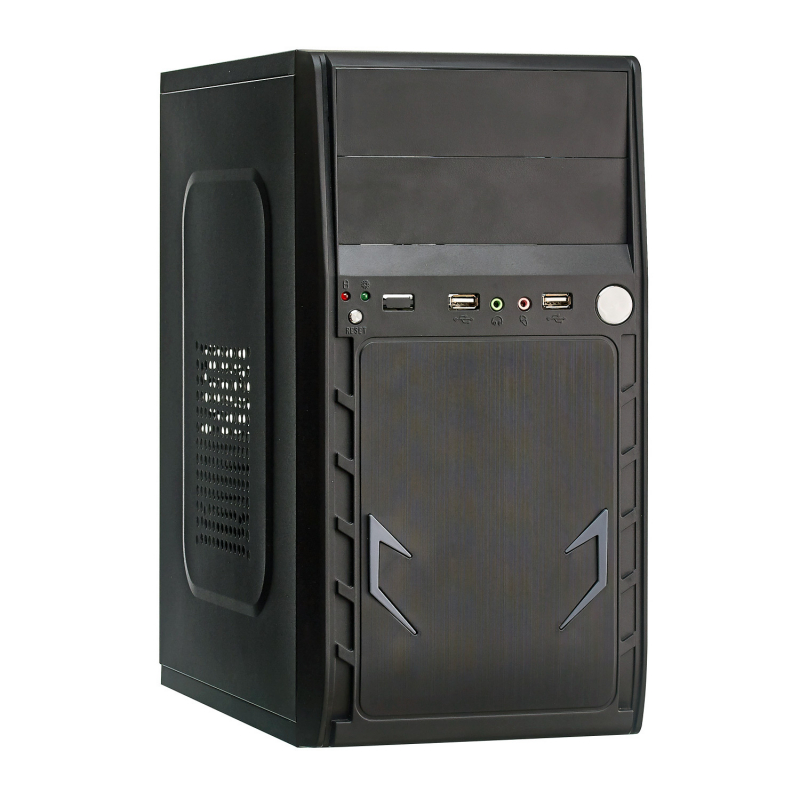 Корпус ExeGate BAA-105, mATX, Mini-Tower, черный, 400 Вт (EX280393RUS)