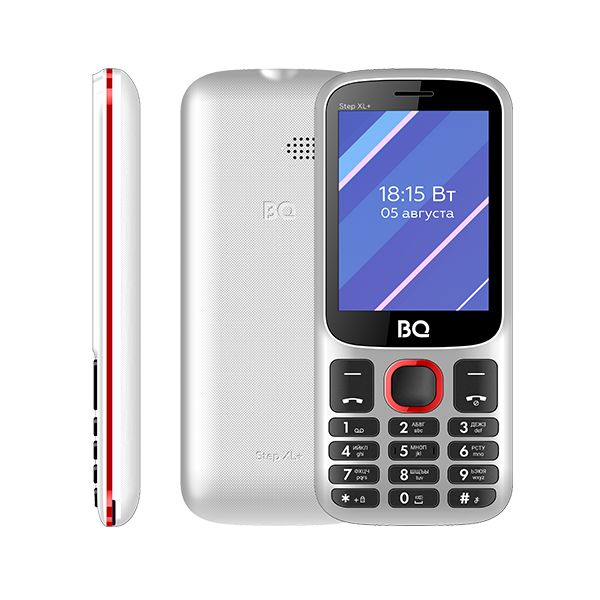 

Мобильный телефон BQ 2820 Step XL+, 2.8" TN, 32Mb RAM, 32Mb, 2-Sim, 1000 мА·ч, micro-USB, белый/красный, 2820 Step XL+