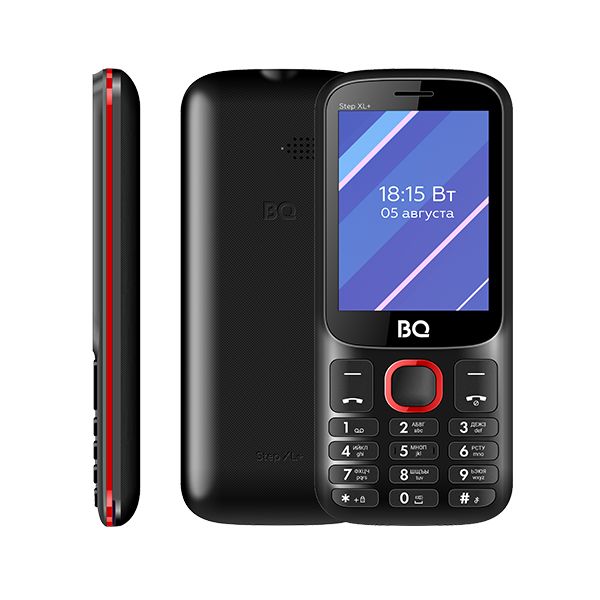 

Мобильный телефон BQ 2820 Step XL+, 2.8" TN, 32Mb RAM, 32Mb, 2-Sim, 1000 мА·ч, micro-USB, черный/красный, 2820 Step XL+