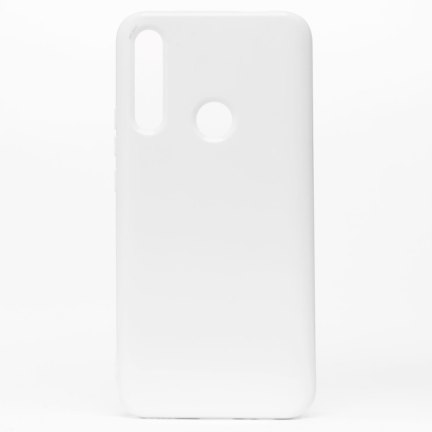 

Чехол-накладка SC158 для смартфона Huawei Y9 Prime (2019), силикон, белый (112357)