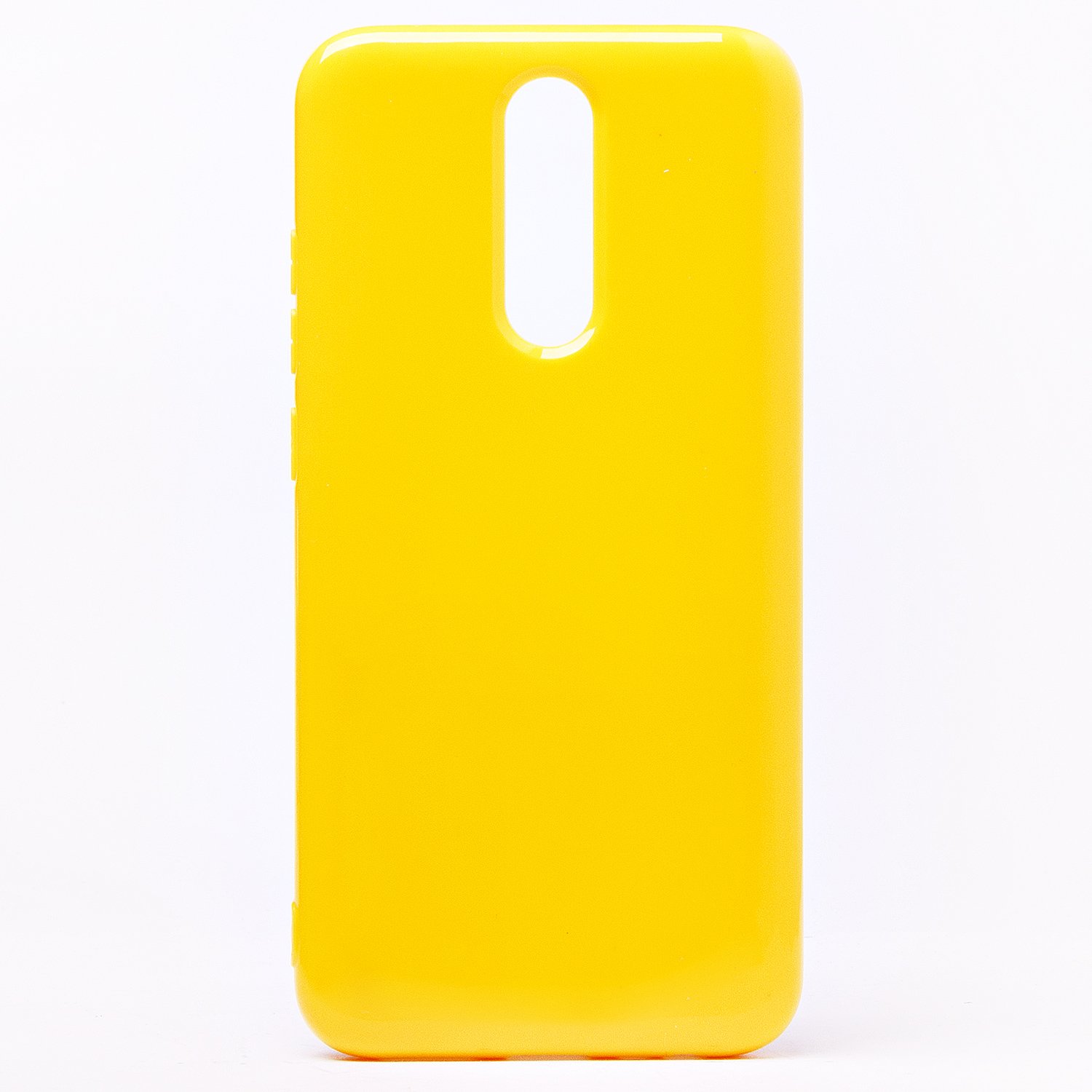 

Чехол-накладка - SC158 для смартфона Xiaomi Redmi 8, силикон, желтый (112331)