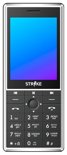 

Мобильный телефон BQ Strike M30, 2.8" TN, 32Mb RAM, 32Mb, 2-Sim, 2500 мА·ч, черный, Strike M30