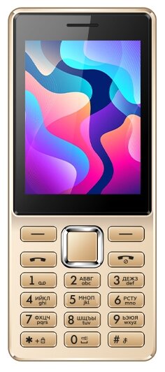 

Мобильный телефон Strike F30, 2.8" TN, 32Mb RAM, 32Mb, 2-Sim, 1000 мА·ч, micro-USB, золотистый, F30