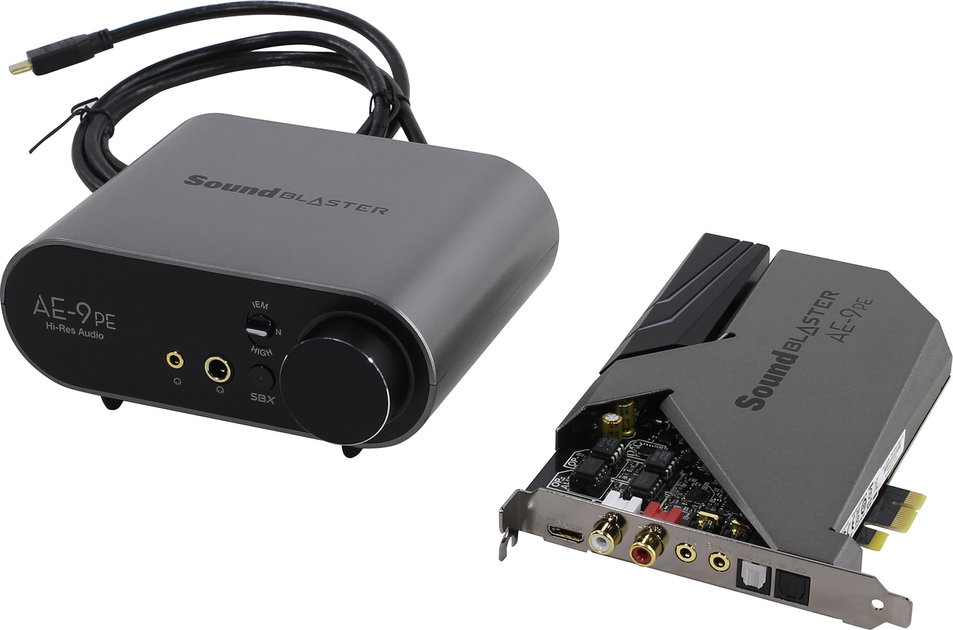 Звуковая карта creative sound blaster ae 9