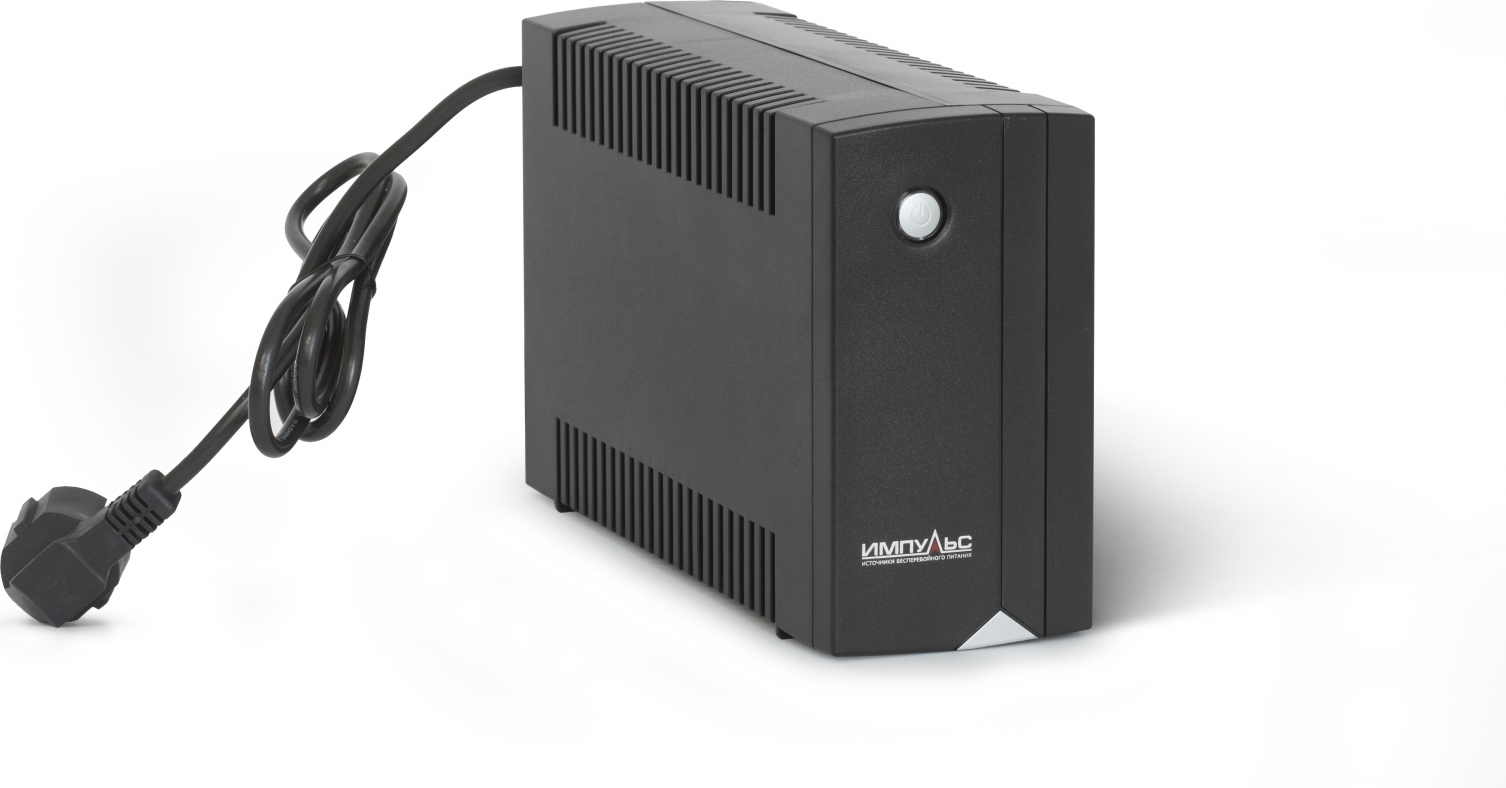 ИБП Импульс Юниор 650, 650 VA, 360 Вт, черный