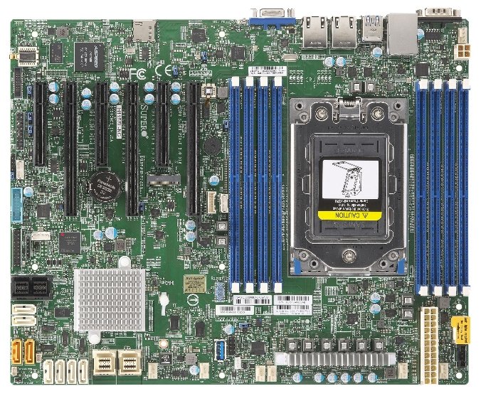 

Материнская плата Supermicro H11SSL-i, 1xSocket SP3, 8xDDR4, 3PCI-Ex16, 3PCI-Ex8, 1xM.2, 16SATA3, 2GLAN, 4USB 2.0xUSB 2.0, 5USB 3.0xUSB 3.0, VGA, ATX, Bulk, H11SSL-i