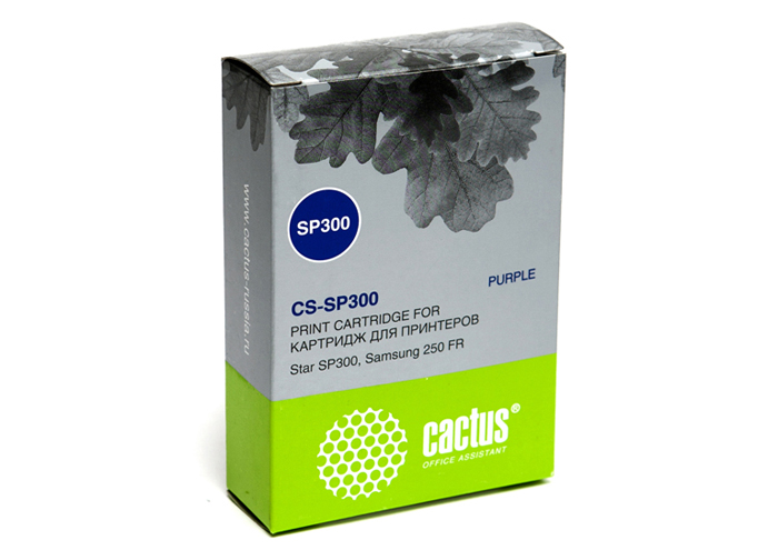 

Картридж Cactus CS-SP300 для Star SP300, Samsung 250 FR, ресурс 1 500 000 зн, purple, CS-SP300
