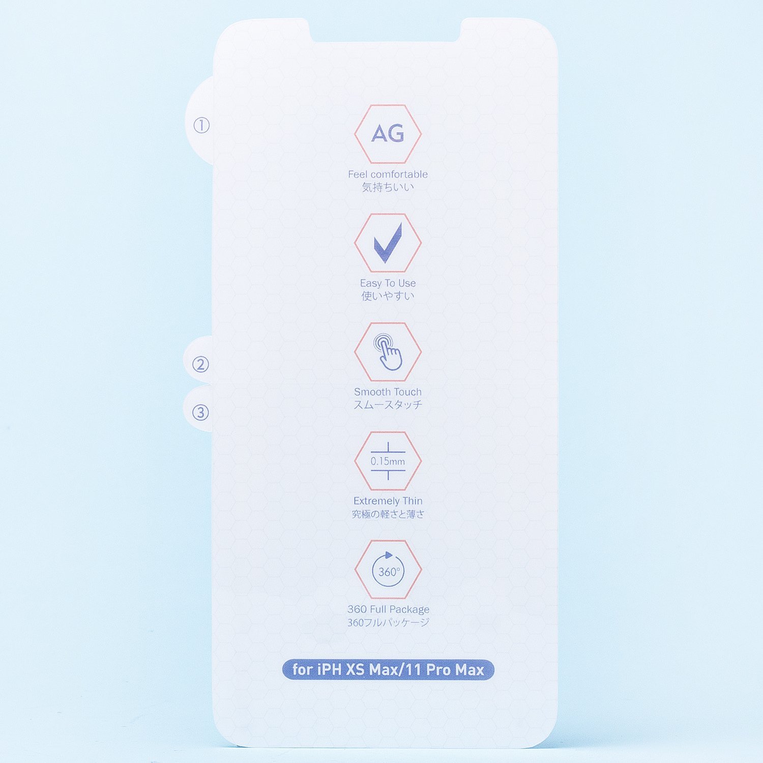 

Защитная пленка Kurato RORI для смартфона Apple iPhone 11 Pro Max силиконовая, матовая (112220)