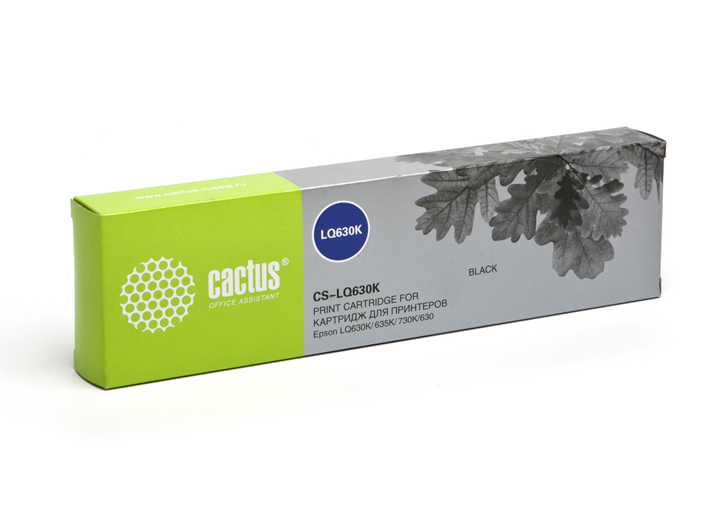 Картридж Cactus CS-LQ630, черный