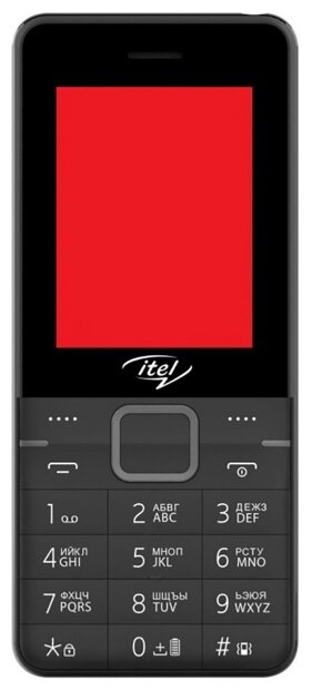 

Мобильный телефон ITEL IT5615, 2.4" 320x240 TFT, 32Mb, BT, 1xCam, 2-Sim, 2500 мА·ч, micro-USB, черный, IT5615
