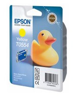 

Картридж струйный Epson T0554 (C13T05544010), желтый, оригинальный, объем 8 мл для Epson Epson Stylus RX520 / R240, T0554
