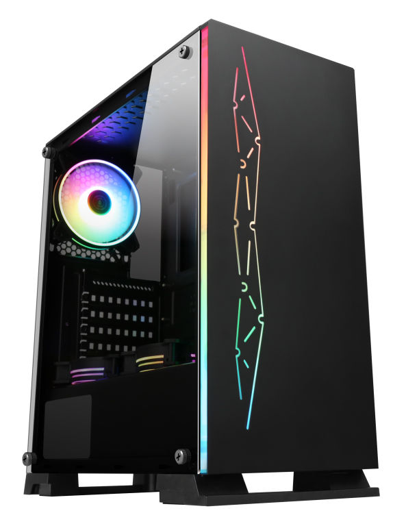 

Корпус Formula F-3402, ATX, Midi-Tower, USB 3.0, черный, без БП (F-3402), F-3402