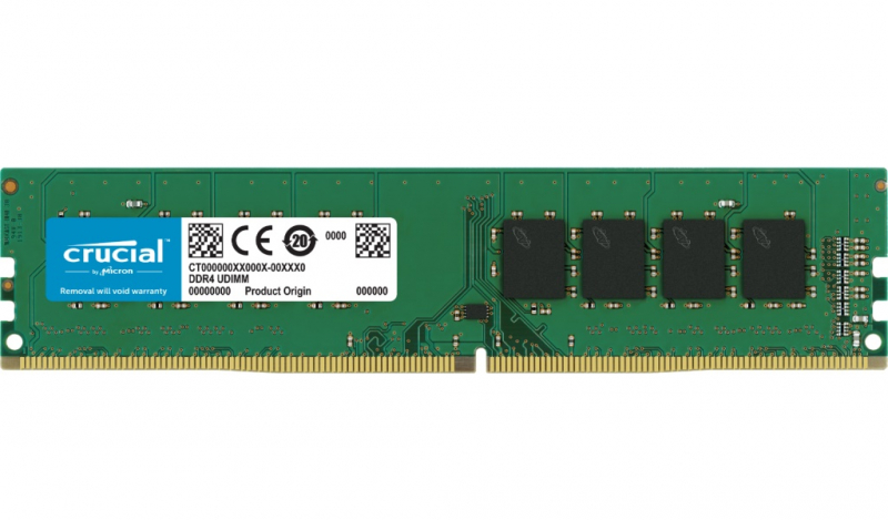 

Память DDR4 DIMM 32Gb, 2666MHz, CL19, 1.2 В, Crucial (CT32G4DFD8266), CT32G4DFD8266