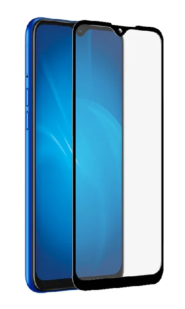 

Защитное стекло DF для смартфона Vivo V17 ударопрочное, fullscreen, , с черной рамкой (vColor-15)