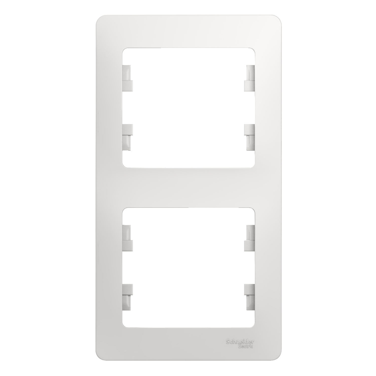 

Рамка Schneider Electric GLOSSA, вертикальная, 2-поста, белый (GSL000106)