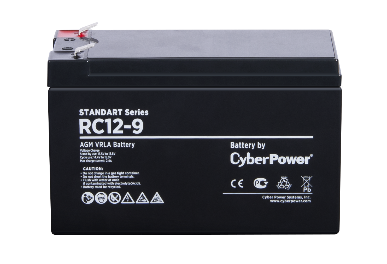 Аккумуляторная батарея для ИБП CyberPower RC 12-9, 12V, 9Ah