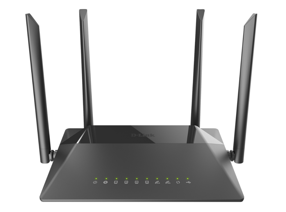 Wi-Fi роутер D-Link DIR-825, до 600 Мбит/с