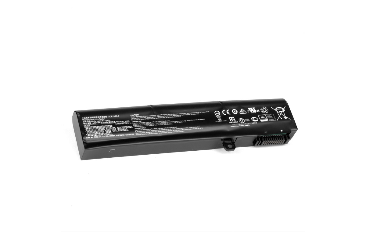 Аккумуляторная батарея Original для MSI GE62, BTY-M6H, 10.9V, 4730mAh, черный (GE62-OR)