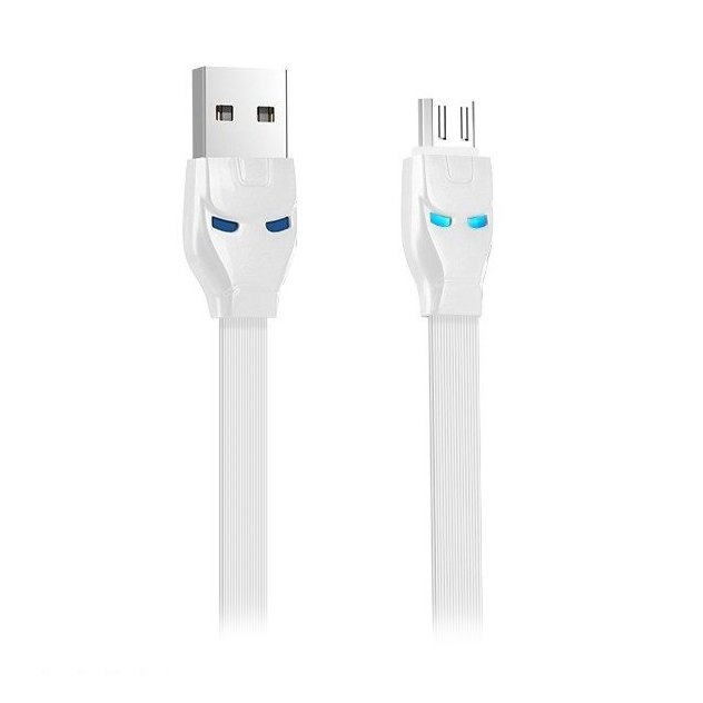 

Кабель USB-microUSB , HOCO, U14 Steel man для HTC/Samsung, 1.2м, белый (85405)
