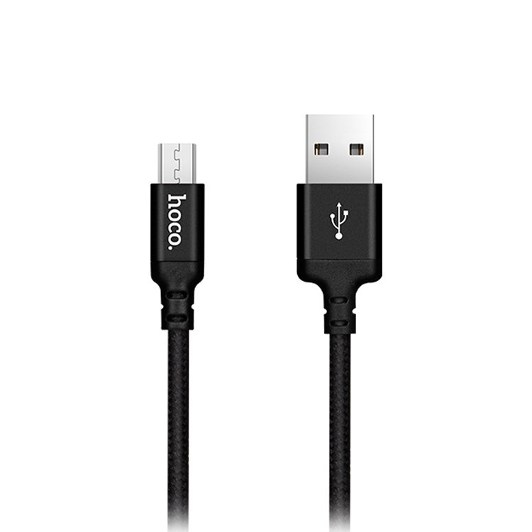 

Кабель USB-microUSB , HOCO, X14 Times Speed для HTC/Samsung, 2м, черный (85418), X14