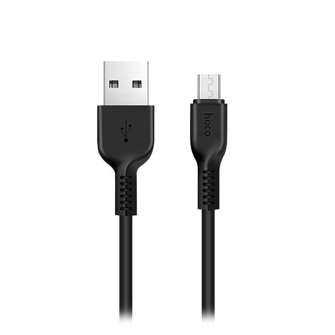 

Кабель USB-Micro USB, быстрая зарядка, 2.4А, 3 м, черный, HOCO X20 Desert Camel (6957531068945), X20