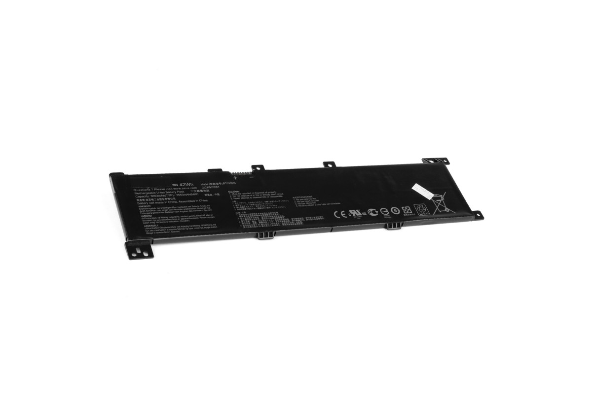 

Аккумуляторная батарея для Asus X705NA, B31N1635, 11.5V, 3650mAh, черный (X705-OR), 0