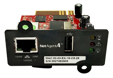 SNMP-адаптер Powercom DA807, для ИБП серий MAC/MRT/MRT SE/KIN LCD/SPT LCD/SPR LCD/SRT LCD - фото 1