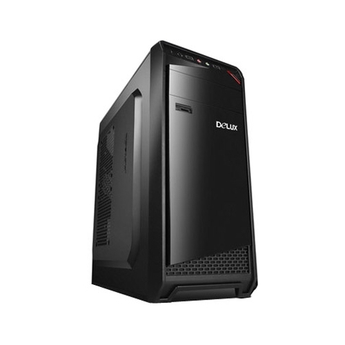 

Корпус Delux DLC-DW605 Black, ATX, Midi-Tower, черный, без БП (DW605), DLC-DW605 Black