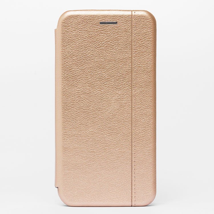 

Чехол-книжка BC002 для смартфона Apple iPhone 11, искусственная кожа, золотистый (112428)