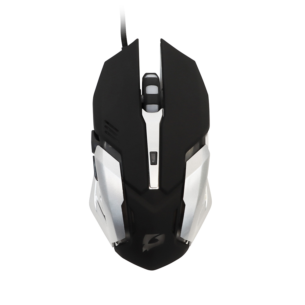 

Мышь проводная e2e4 Gaming GM301, 3200dpi, оптическая светодиодная, USB, черный (OT-GM301B), GM301
